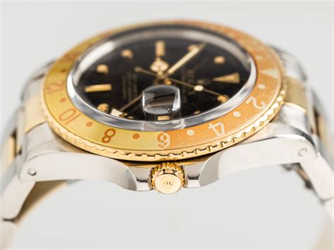 rolex gmt master stahl gold ref 16753|vintage rolex 1675 gmt master.